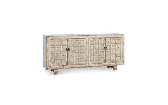 Bufet Cordoba de 4 Puertas Decape Blanco Serie Dausis