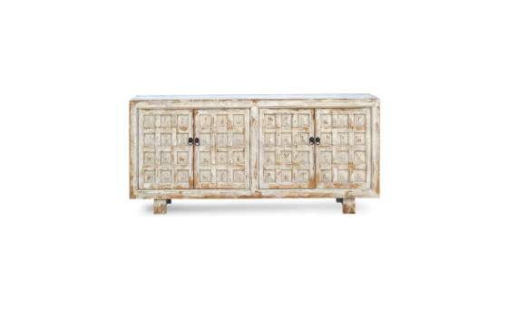 Bufet Cordoba de 4 Puertas Decape Blanco Serie Dausis