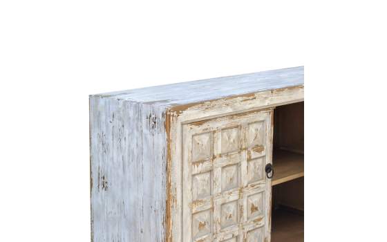 Bufet Cordoba de 4 Puertas Decape Blanco Serie Dausis