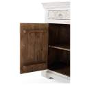 Buffet 4 Puertas 4 Cajones Madera Tallada Blanco Decape Aditas