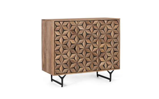 Buffet Actual 3 Puerta Decorada Bicolor Serie Destrans