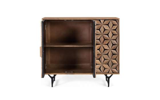 Buffet Actual 3 Puerta Decorada Bicolor Serie Destrans