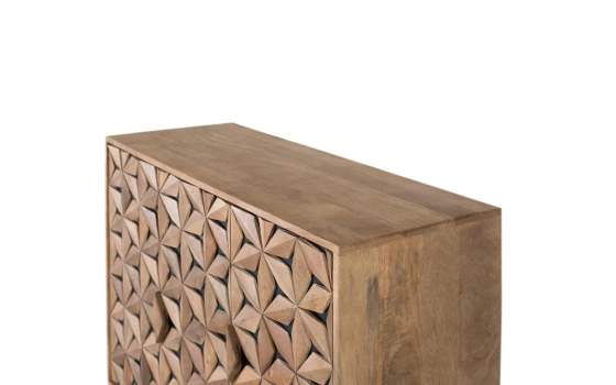 Buffet Actual 3 Puerta Decorada Bicolor Serie Destrans