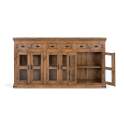 Buffet Alto Rustico Vintage 6 Puertas 6 Cajones Anastro