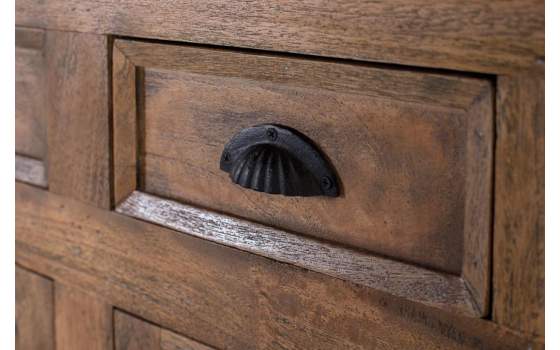 Buffet Alto Rustico Vintage 6 Puertas 6 Cajones Anastro