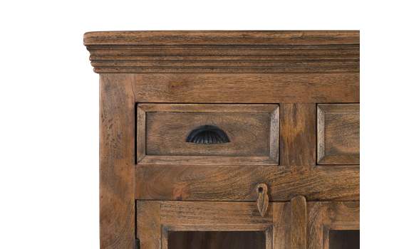 Buffet Alto Rustico Vintage 6 Puertas 6 Cajones Anastro