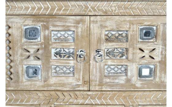 Buffet Aparador 2 Puertas 3 Cajones Oriental Serie Evarkon