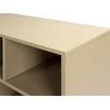 Buffet Aparador 2 Puertas Diseño Acanalado Color Beige Bester