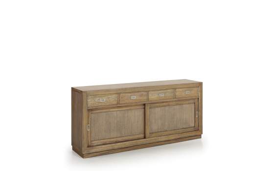 Buffet Aparador 4 Cajones 2 Puertas Colonial Serie Merapi