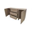 Buffet Aparador Actual 2 Puertas 3 Cajones Serie Winters