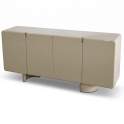 Buffet Aparador Actual 4 Puertas Color Beige - Serie Esenzia