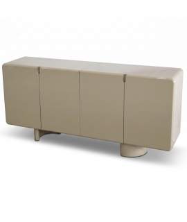Buffet Aparador Actual 4 Puertas Color Beige - Serie Esenzia