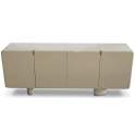 Buffet Aparador Actual 4 Puertas Color Beige - Serie Esenzia