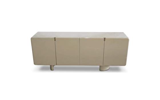 Buffet Aparador Actual 4 Puertas Color Beige - Serie Esenzia
