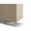 Buffet Aparador Actual 4 Puertas Color Beige - Serie Esenzia