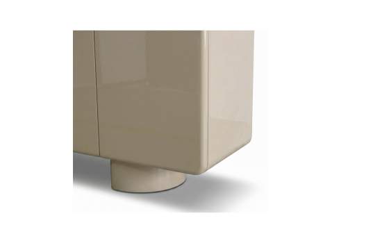 Buffet Aparador Actual 4 Puertas Color Beige - Serie Esenzia
