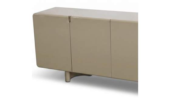 Buffet Aparador Actual 4 Puertas Color Beige - Serie Esenzia