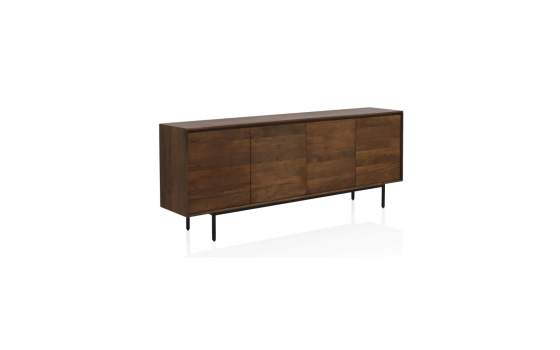 Buffet Aparador Contemporaneo 200 cm Madera Mango Aliseas