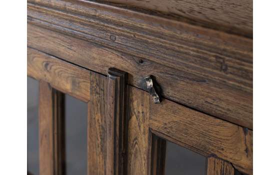 Buffet Aparador Vintage 4 Puertas Acristaladas Serie Anastro