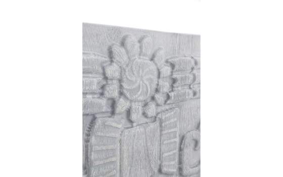 Buffet Diseño 3 Puertas Labradas Color Gris Serie Alcurtar