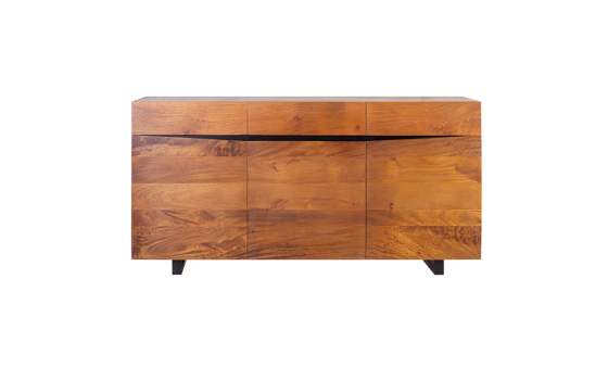 Buffet Industrial Madera y Forja 3 Puertas 3 Cajones Munich