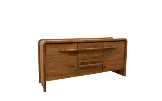 Buffet Mango Natural 2 Puertas 2 Cajones - Serie Almec
