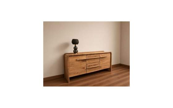 Buffet Mango Natural 2 Puertas 2 Cajones - Serie Almec