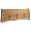 Buffet Salon 4 Puertas 4 Cajones Madera Teca Actual Aness
