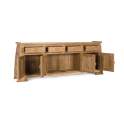 Buffet Salon 4 Puertas 4 Cajones Madera Teca Actual Aness