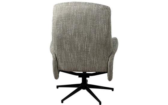 Butaca Giratoria con Reposapies Gris Verdoso - Serie Airy