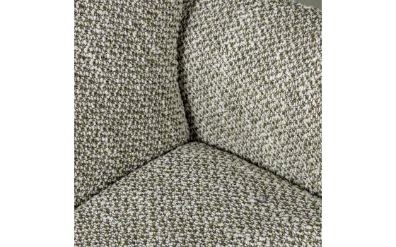 Butaca Giratoria con Reposapies Gris Verdoso - Serie Airy