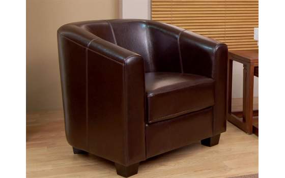 Butaca Sillon Poli Piel Negro