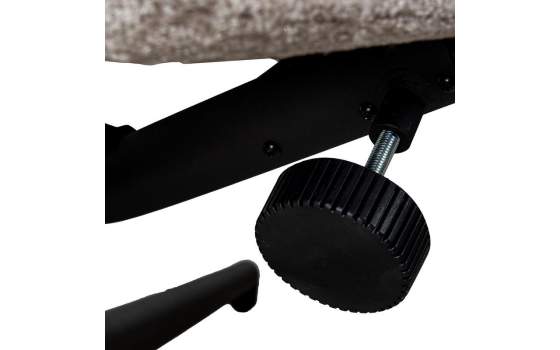 Butaca Relax Giratoria Tapizado Marron Claro Airy