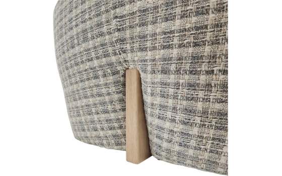 Butaca Salon Madera y Tapizado Azulon Serie Arhoa