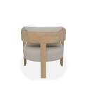 Butaca Salon Teca Asiento Respaldo Tapizado - Serie Ardey