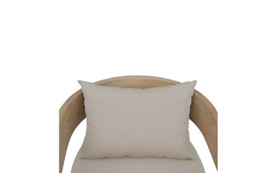 Butaca Salon Teca Asiento Respaldo Tapizado - Serie Ardey