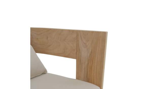 Butaca Salon Teca Asiento Respaldo Tapizado - Serie Ardey