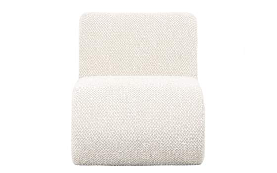 Butaca Sillón Eme Tejido Bucle Natura Beige Serie Adesin