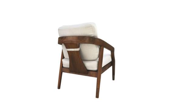 Butaca sillon Colonial Actual Madera Maciza Con Cojines