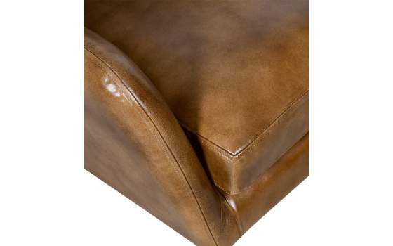 Butaca Sillon Tapizado Piel Vintage Capitone - Serie Bristol