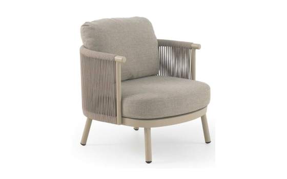 Butaca sillon Terraza Jardin Alumino Tapizado Arena Serie Ayle Butaca sillon Terraza Jardin Alumino Tapizado Arena Serie Ayle
