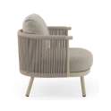 Butaca sillon Terraza Jardin Alumino Tapizado Arena Serie Ayle Butaca sillon Terraza Jardin Alumino Tapizado Arena Serie Ayle