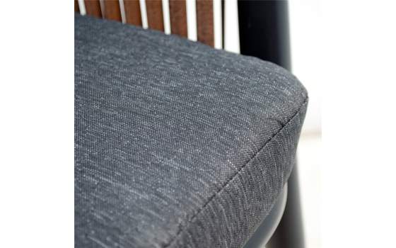 Butaca Aluminio Tiras Sinteticas moderno Exterior Aubaud