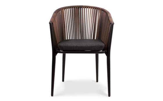 Butaca Aluminio Tiras Sinteticas moderno Exterior Aubaud