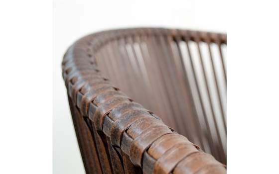 Butaca Aluminio Tiras Sinteticas moderno Exterior Aubaud