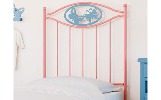 Cabecero 2 Tamaños Juvenil Actual con Postes Serie Fantasia