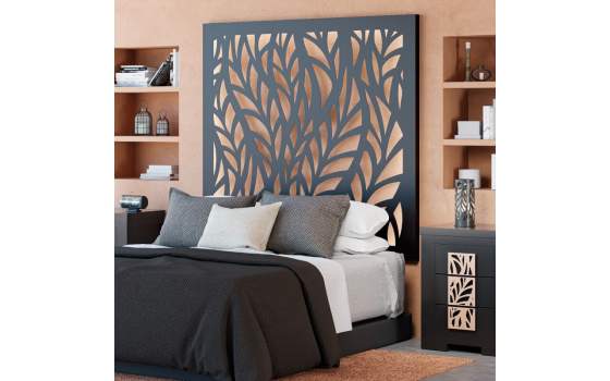 Cabecero 4 Tamaños Acero Estilo Moderno Sin Patas Serie Zulema Cabecero 4 Tamaños Acero Estilo Moderno Sin Patas Serie Zulema