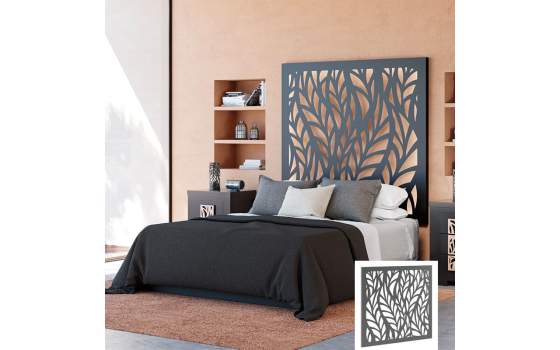 Cabecero 4 Tamaños Acero Estilo Moderno Sin Patas Serie Zulema Cabecero 4 Tamaños Acero Estilo Moderno Sin Patas Serie Zulema