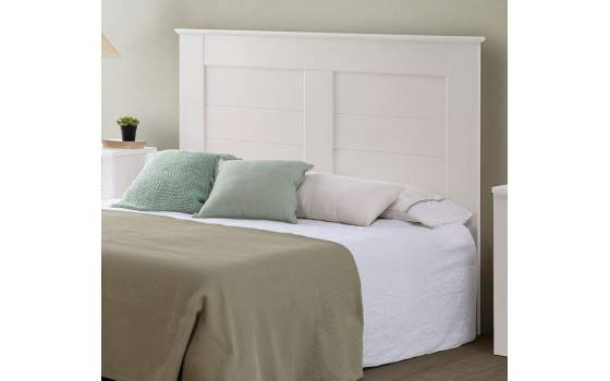 Cabecero moderno cama de 150 cm color blanco, cabeceros blancos