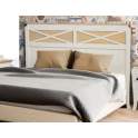 Cabecero Aspas Actual Madera Bicolor Serie Dormitorio Praga